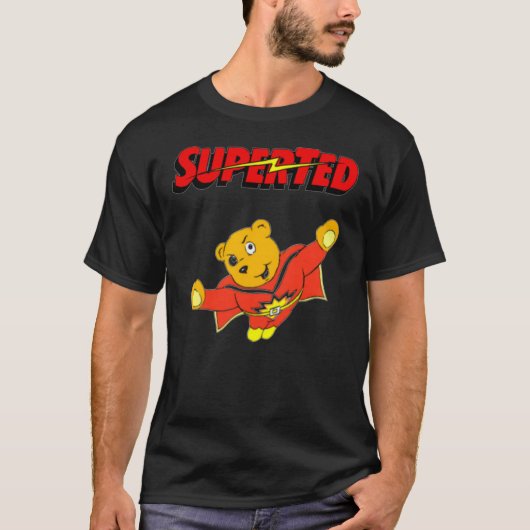 Uitgeruste cartoon Klassieke T-Shirt (Voorkant)