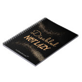 Uitgeschakeld. Niet lui. Notitieboek (Linkerzijde)