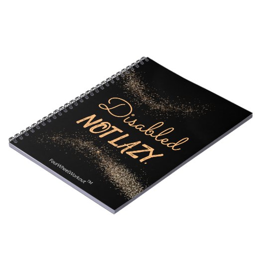 Uitgeschakeld. Niet lui. Notitieboek (Linkerzijde)