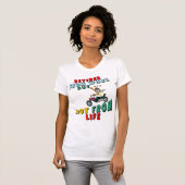 Uitgeschakeld van werk t-shirt (Voorkant volledig)