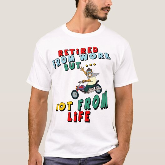 Uitgeschakeld van werk t-shirt (Voorkant)