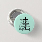 Uitgeschakeld zonder vergoeding ronde button 3,2 cm (Voorkant /achterkant)