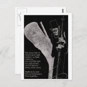 Uitgeschakelde Ahab Briefkaart (Voorkant / Achterkant)