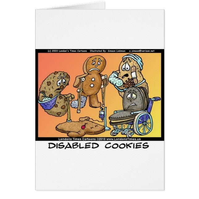 Uitgeschakelde Cookies Grappige Internet Cadeaus T (Voorkant)