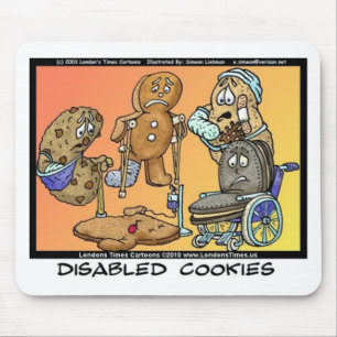 Uitgeschakelde Cookies Grappige Internet Cadeaus T Muismat
