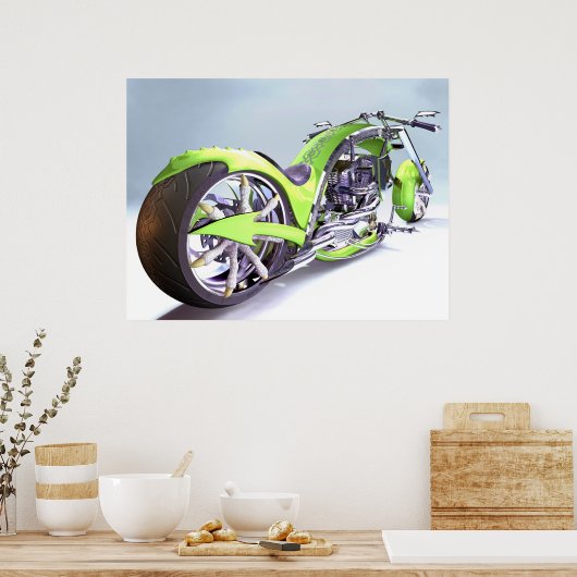 Uitgeschakelde cyclus poster (Keuken)