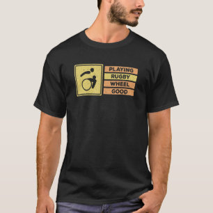 Uitgeschakelde treindienstspeler Handicap T-shirt