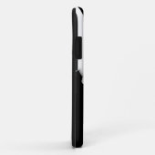 Uitgescheurde look | Dunne blauwe lijn Amerikaanse Case-Mate iPhone Case (Achterkant/rechts)