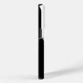 Uitgescheurde look dunne rode lijn Amerikaanse vla Case-Mate iPhone Case (Achterkant / Rechts)