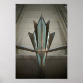 Uitgesloten in deco poster (Voorkant)