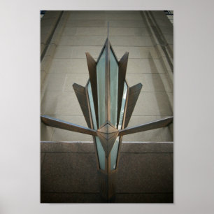 Uitgesloten in deco poster
