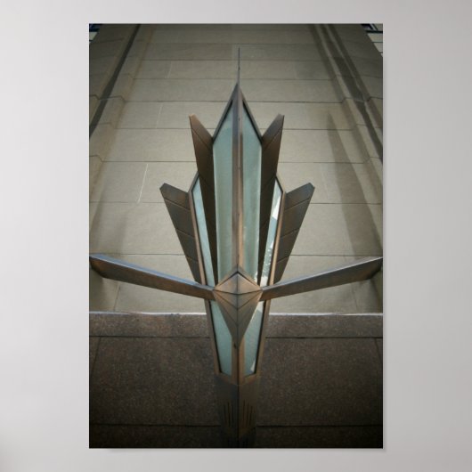 Uitgesloten in deco poster (Voorkant)