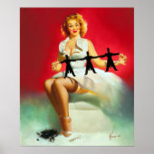 Uitgesneden pop omhoog poster (Voorkant)