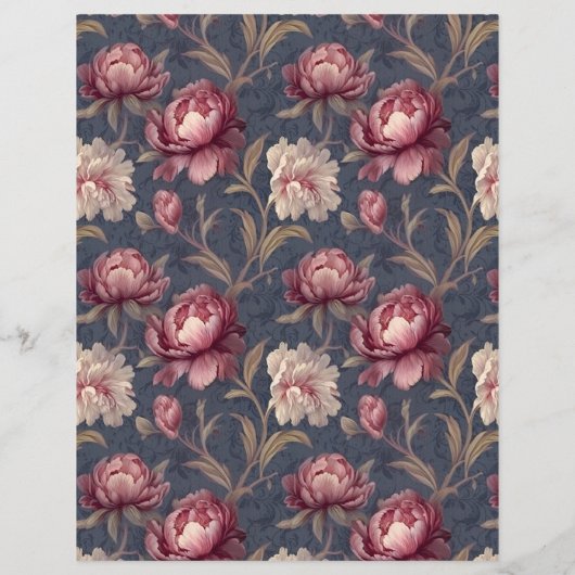 Uitgesneden Rococo sieraden (Achterkant)