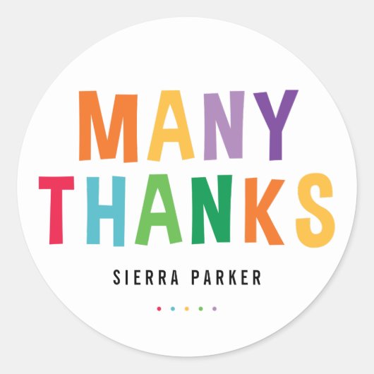 Uitgespeld leuk Afstuderen dank u Stickers (Voorkant)