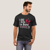 Uitgesplitste echtscheidingspartij t-shirt (Voorkant volledig)