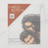 UITGESTEKEN Huwelijksuitnodiging Bewaar Datum QR C (Voorkant)