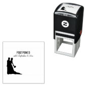 UITGESTELD Dansen Bruiloft Paar Een Nieuwe Eveneme Zelfinktende Stempel (In situ)