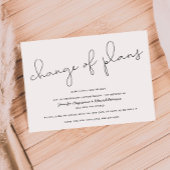 Uitgesteld | Geannuleerd | Wijziging van de planne Kaart