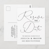 Uitgestelde aankondiging Briefkaart (Voorkant / Achterkant)