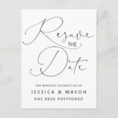 Uitgestelde aankondiging Briefkaart (Voorkant)