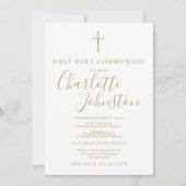 Uitgestelde aankondiging Eerste Heilige Communie (Voorkant)