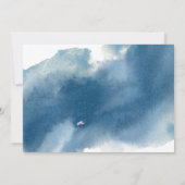 Uitgestelde aankondiging gebeurtenis Blauwe Floral (Achterkant)