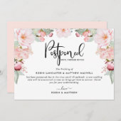 Uitgestelde aankondiging gebeurtenis, bloeiende bl (Voorkant / Achterkant)