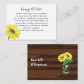 Uitgestelde aankondiging huwelijk (Voorkant / Achterkant)