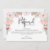 Uitgestelde Aankondiging Van Evenement, Blush Bloe (Voorkant)