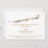 Uitgestelde aankondiging van huwelijk Gold Hearts- (Voorkant)