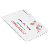 Uitgestelde Baby shower met nieuwe datum en RSVP Magneet (Rechterzijde)