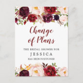 Uitgestelde Briefkaart voor bekendmaking Vrijgezel (Voorkant)