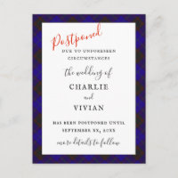 UITGESTELDE BRUILOFT Home Hume Clan Tartan Plaid