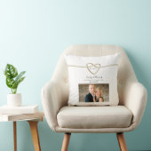 Uitgestelde bruiloft sparen de Datum Uitnodiging Kussen (Stoel)