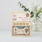 Uitgestelde Burgeroorlog Enveloppen met de Unie Briefkaart (Staand voorkant)