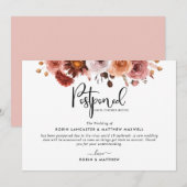 Uitgestelde evenementenaankondiging, Bourgogne Blu Kaart (Voorkant / Achterkant)