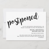 Uitgestelde minimalist voor het annuleren van nieu kaart (Voorkant)