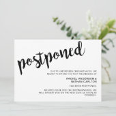 Uitgestelde minimalist voor het annuleren van nieu kaart (Staand voorkant)