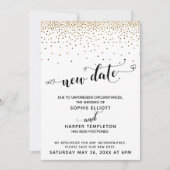 Uitgestelde nieuwe datum voor weddenschappen met g kaart (Voorkant)