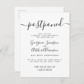 Uitgestelde script Huwelijksuitstel Aankondiging (Voorkant / Achterkant)