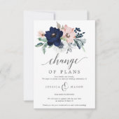 Uitgestelde trouwannonce - Annulering Kaart (Voorkant)