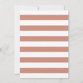 Uitgestelde trouwdatum Aankondiging Roze Goud (Achterkant)