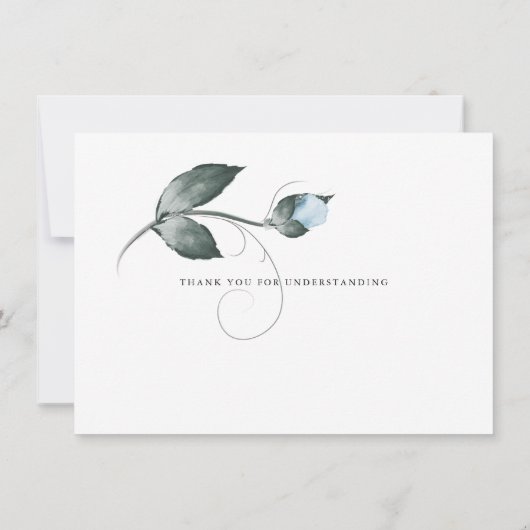 Uitgestelde Waterverf voor weddenschap Stusty Blue Kaart (Achterkant)