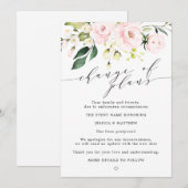 Uitgestelde wijziging van plannen voor een bloeien aankondiging (Voorkant / Achterkant)