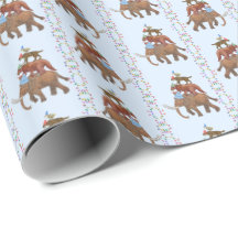 Uitgestorven dier inpakpapier