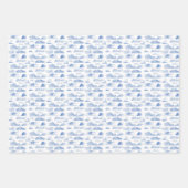 Uitgestorven dier toile-wc-papier inpakpapier vel (Voorkant 3)