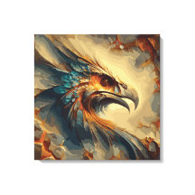 Uitgestorven Vogelkop - Abstract kunstwerk