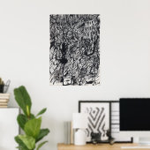 Uitgestotene uit Felicity, inkt tekening Poster (Thuiskantoor)