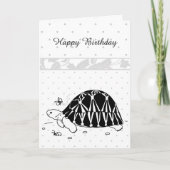  uitgestraalde schildpad Kaart (Voorkant)